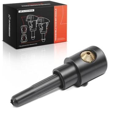 Imagem de A-Premium Bocal de lavagem de para-brisa traseiro compatível com Volkswagen Jetta 2001-2005/2009-2010, Passat, Golf, Tiguan, GTI, R32, Rabbit & Audi A4, A4 Quattro, A6 Quattro, Allroad Quattro