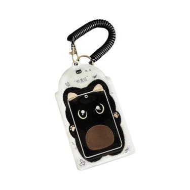 Imagem de Chaveiro Porta-Cards De Ídolos K-Pop De Animais Fofos Para Cartões De 