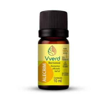 Imagem de Óleo Essencial Alecrim Puro 10ml Vverd Aroma Refrescante para Aromater