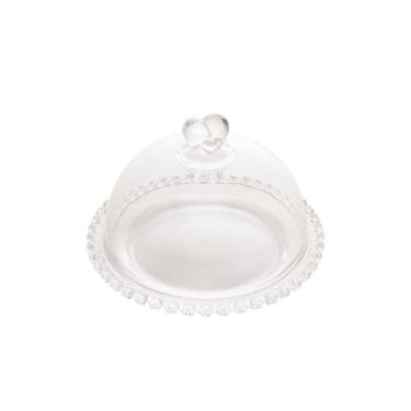 Imagem de Queijeira de Cristal com Tampa Coração - Lyor, U