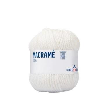 Imagem de Linha Macramê 200 Gr - Pingouin, 002 BRANCO