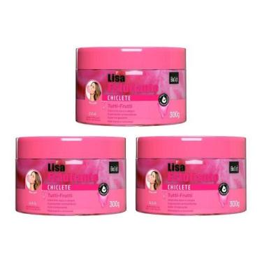 Imagem de Creme Esfoliante Soft Hair 300G Biosoft Chiclete -Kit 3Un - Bio Soft
