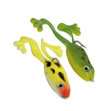 Imagem de Isca Artificial Pesca Soft Sapinho W112 8,5cm - 12g - 2pçs - Maruri