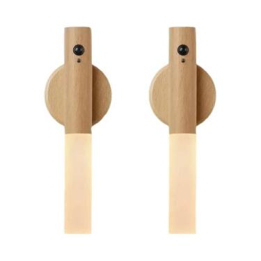 Imagem de Luz Noturna LED Com Sensor De Carregamento USB, Lâmpada De Parede Inte