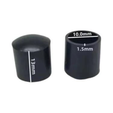 Imagem de Protetor De Pé De Cadeira Redondo De Borracha Antiderrapante Silencios