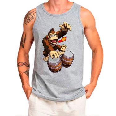 Imagem de Camiseta donkey kong jogos games camisa masculina lançamento 01 - DESI