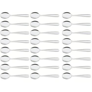 Imagem de Conjunto Colheres para Sorvete Inox Tramontina Servir Doces Sobremesa 