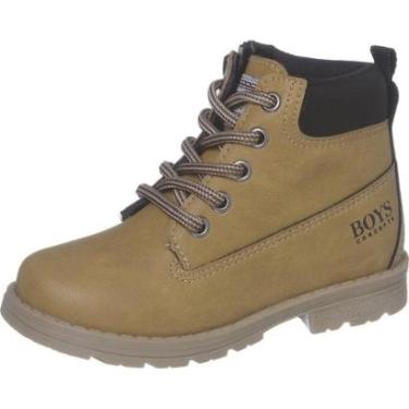 Imagem de Bota Coturno Infantil Masculina Menino 6703-436- Tamanho 28 a 36-Masculino