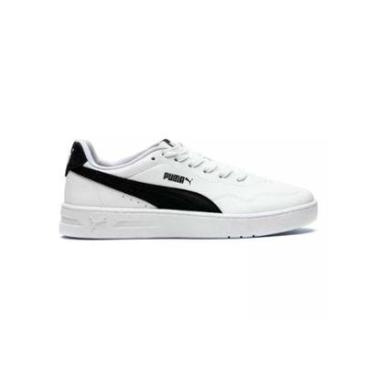 Imagem de Tênis Puma Court Lally Branco/ Preto-Feminino
