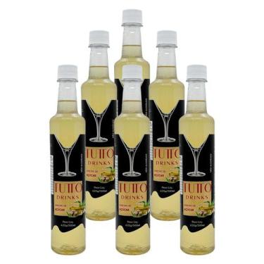 Imagem de Xarope de Açúcar Tutto Drinks 500ml 6 Unidades
