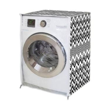 Imagem de Capa de Máquina de Lavar GG Zig Zag Frontal com Zíper