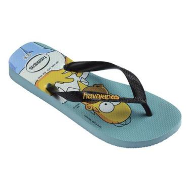 Imagem de Chinelo Adulto Havaianas Simpsons Conforto e Diversão SIMPSONS FC, 37/
