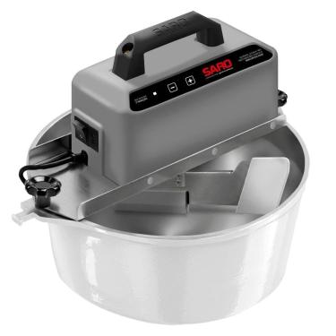 Imagem de Panela Misturadora Automática para Doces e Massas SARO G3 10 Litros Branco Bivolt