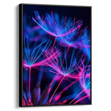 Imagem de Quadro Dente de Leão em Luzes Cósmicas Vibrantes - Mioquadros, 180x120