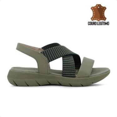 Imagem de Sandália Usaflex Plataforma Elástico Feminina-Feminino