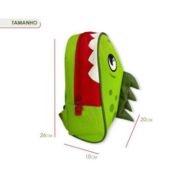 Imagem de Mochila Escolar Infantil Maternal Unissex Dinossauro - Wincy