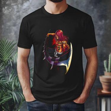 Imagem de Camiseta Anime Renjii Abarai Serie Bleach 100% Algodão - NoBrand, Pret