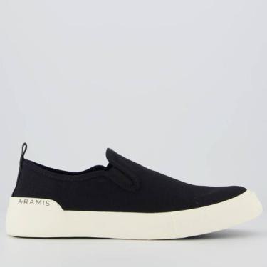 Imagem de Tenis Aramis Easy Graff Canvas Preto, 38