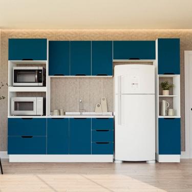 Imagem de Cozinha Modulada 5 Pecas sem Pia e Rodape Maeena Politorno