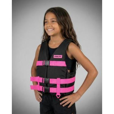 Imagem de Colete Flutuador Simetria Spectrum Infantil - Prolife, Rosa, PP (Até 3