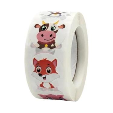 Imagem de Adesivos De Animais Fofos 100-500 Peças Kawaii Para Embalagem De Bolos