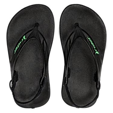 Imagem de Chinelo de Dedo Infantil Menino Elástico Rider Street, Preto, Preto, 2