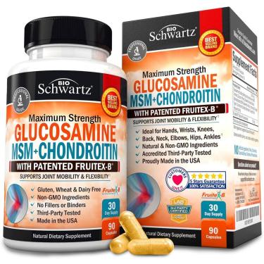 Imagem de Suplemento Bioschwartz Glucosamina Condroitina Msm 2110Mg 90-Unissex