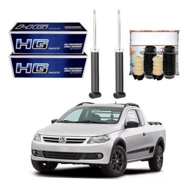 Imagem de Kit Amortecedor Traseiro Saveiro G5 1.6 2009 A 2013 - Nakata