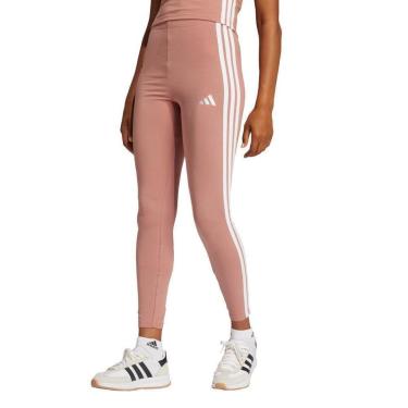 Imagem de Calça Legging Adidas Algodão Essentials 3-Stripes Feminina-Feminino