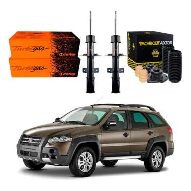 Imagem de Kit Amortecedor Dianteiro Palio Adventure 1.8 2008 A 2019 - Cofap