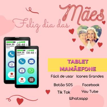 Imagem de Tablet mamãefone 32gb 4g tela grande 10.1 faz ligação - multilaser, Pr