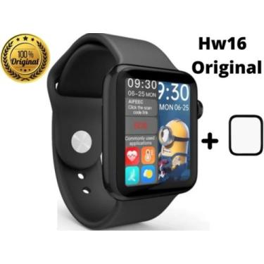 Imagem de Relogio Inteligente Smartwatch Hw16 Serie 6 Tela Infinita Original - A