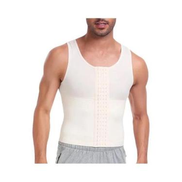 Imagem de Colete Modelador Masculino Redutor De Cintura E Abdômen, Camisa De Com