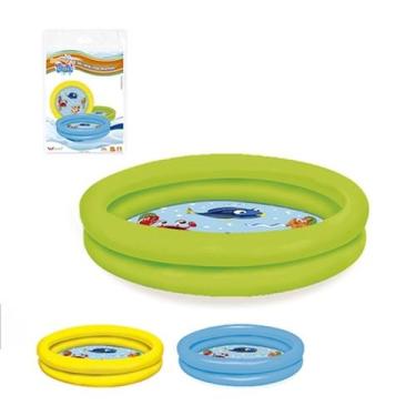 Imagem de Piscina Inflável 2 Anéis 61L 76X20Cm - Wellmix, Verde