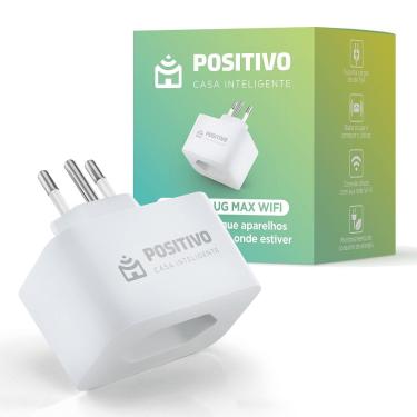 Imagem de Smart Plug Max Wi-Fi com Monitoramento de Consumo Controle Remoto por App e Assistente de Voz Smart Home