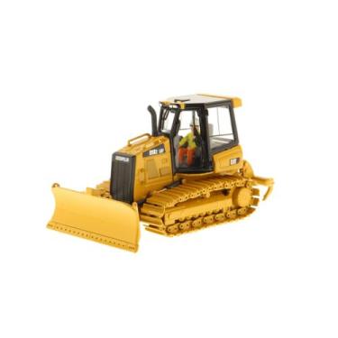 Imagem de Miniatura Trator De Esteira 1/50 Cat D5K2 Detalhado - Colecionavel, Am
