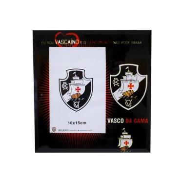 Imagem de Porta Retrato de Vidro Vasco para 1 foto 10x15cm  - Minas de Presentes