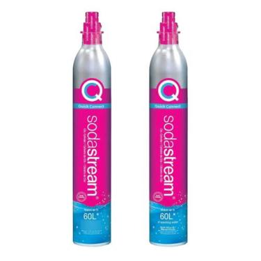 Imagem de Kit 2 Refis Cilindro Co2 Quickconnect Gaseificar Sodastream 425g - Mca