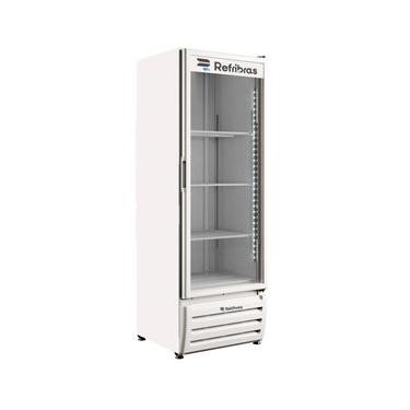 Imagem de Freezer Vertical Refribras 500 Litros Porta de Vidro Branco Vega FV500B2 - 220 Volts 220