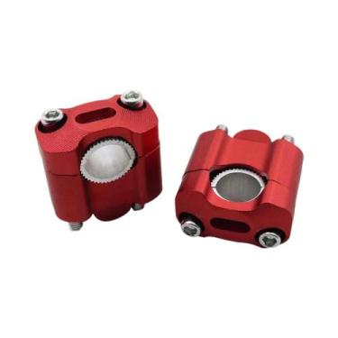 Imagem de Adaptador Universal De Fixação Para Guidão De Moto E ATV 22mm 28mm Par