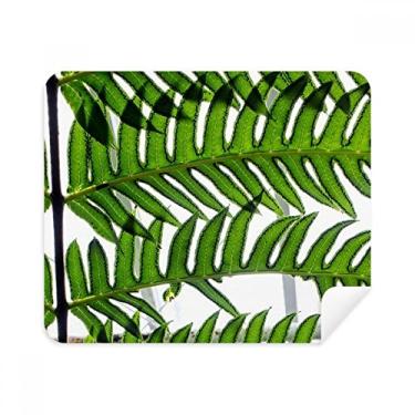 Imagem de Pano de limpeza natural Fresh Leaves Image, 2 peças, tecido de camurça