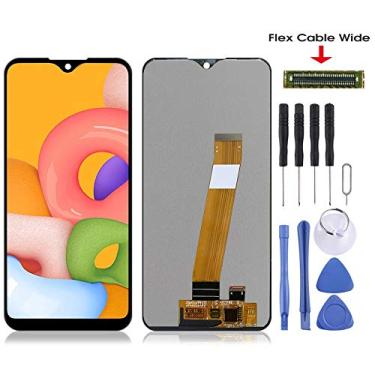 Imagem de Original PLS TFT LCD Screen (Flex Cable Wide) for galaxy A01 SM-A015M(Black)