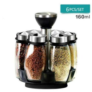 Imagem de Porta Condimentos 6Pcs 360 De Rotatividade Spice