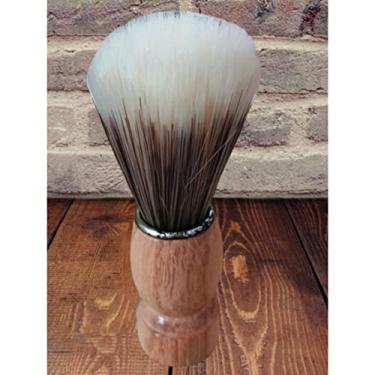 Imagem de 40 Pincéis De Barbear Cabo Madeira Pincél Barba Artesanato Revenda