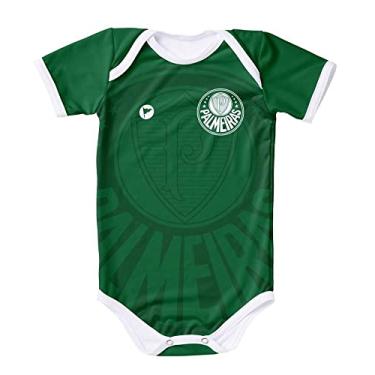 Imagem de Body Palmeiras Com Proteção Uv Verde Oficial