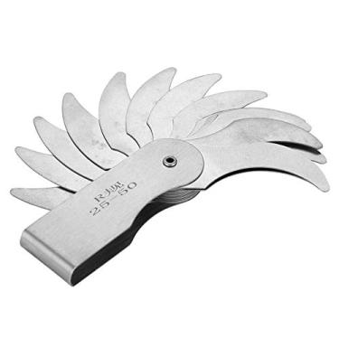 Imagem de Radius Gauge, R0.3-1.5/ R1-6.5/ R7-14.5/ R15-25//R25-50/R52-100MM Stainless Steel Radius Fillet Gauge(R15-25MM)