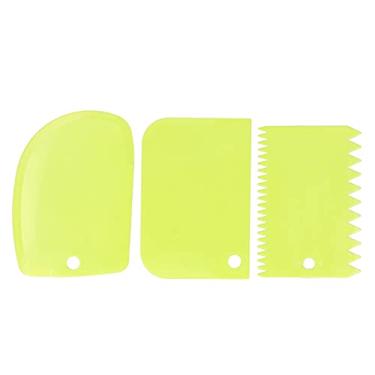 Imagem de Raspador de creme, seguro para bolos, conveniente para restaurante de bolos para utensílios de cozinha para utensílios de cozinha "faça você mesmo" para cozinha doméstica (verde)