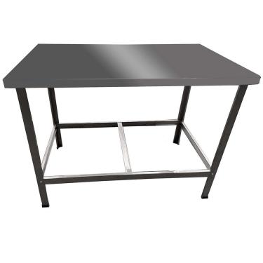 Imagem de Mesa de Manipulação Inox Slim Cefaz 80x55CM MSIS-14