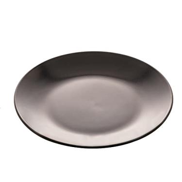 Imagem de PRATO P/SOBREMESA DE CERÂMICA CRONUS PRETO 20,5cm