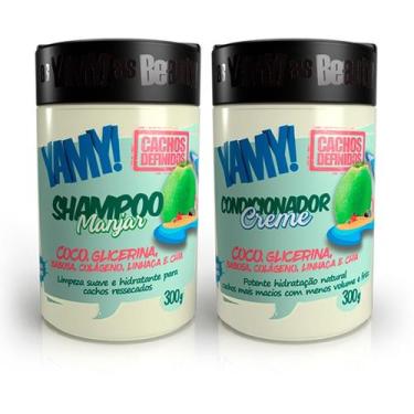 Imagem de Kit Yamy Cachos Definidos Coco Shampoo + Condicionador 300G - Yamy!